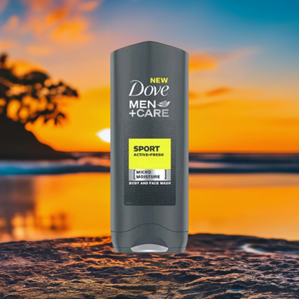 Dove Sport Active Fresh Body Wash - Energize Your Shower Routine 6 pack