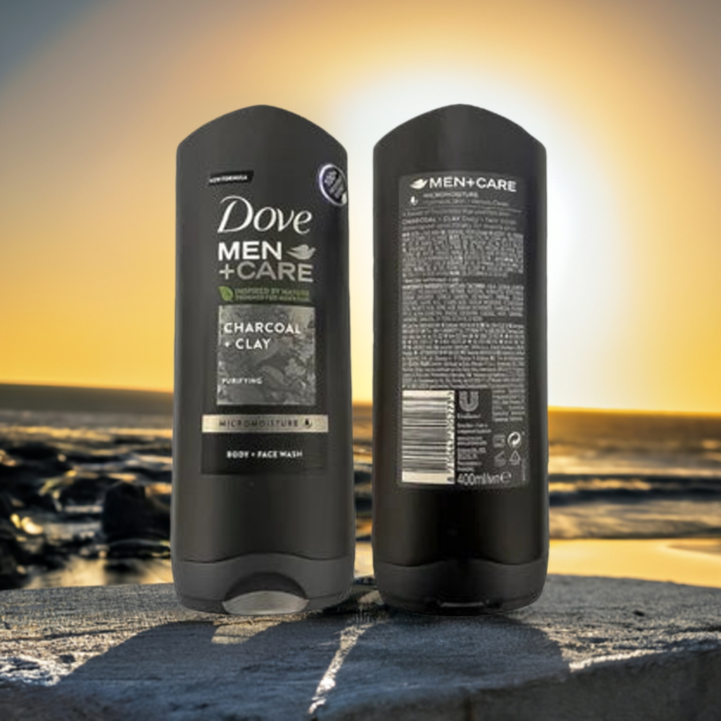 Dove Men+Care Charcoal Clay Body Wash - Purify and Recharge 6 pack