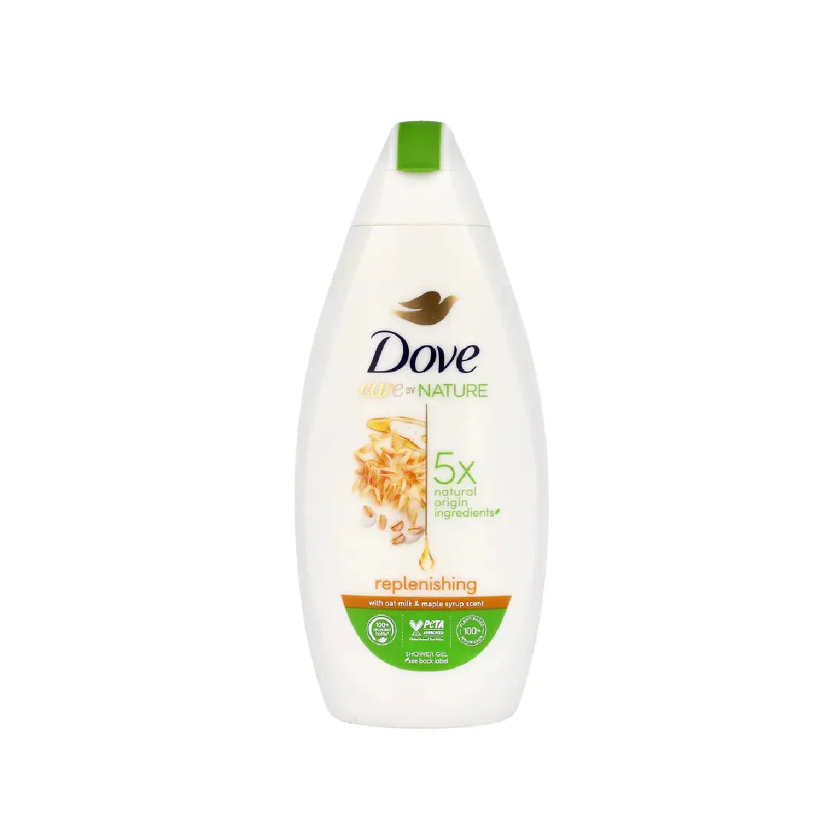 DOVE BODY WASH  REPLENISHING W/OAT MILK+MAPLE